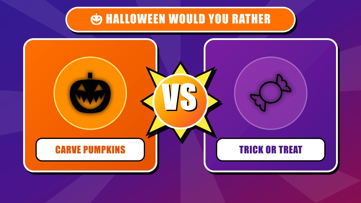 Halloween Would You Rather Questions