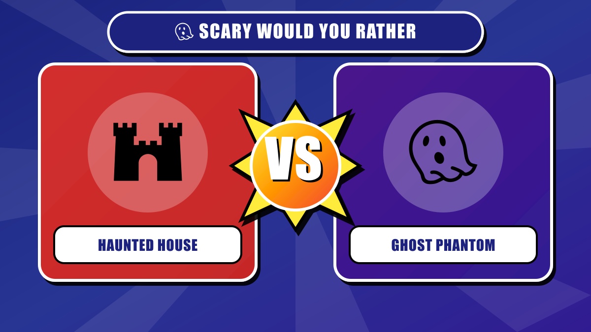Scary Would You Rather Questions